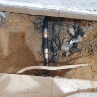 תיקון נזילה לאחר איתור במצלמה טרמית