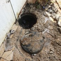 איתור שוחת ביוב חבויה